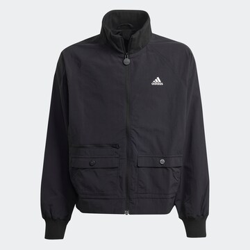 ADIDAS SPORTSWEAR Athletic Jacket in Black