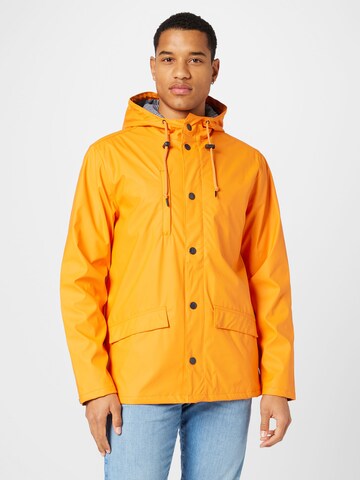 Derbe Between-Season Jacket 'Passby Fisher' in Orange: front