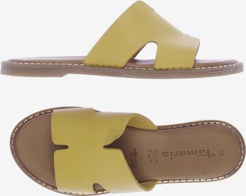 TAMARIS Sandals & High-Heeled Sandals in 39 in Yellow: front