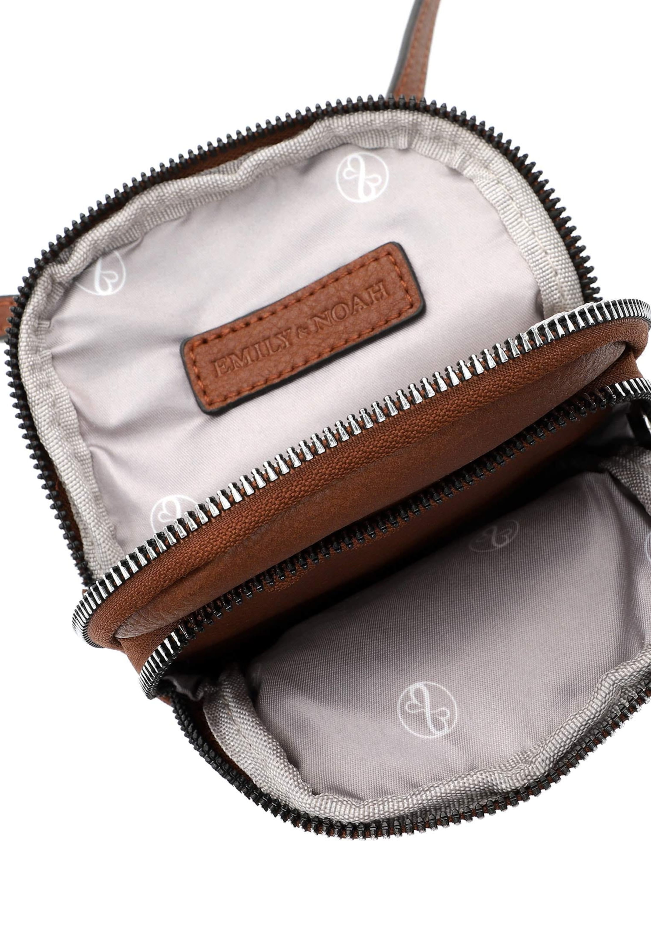 Sac à bandoulière 'Emma' Emily & Noah en marron