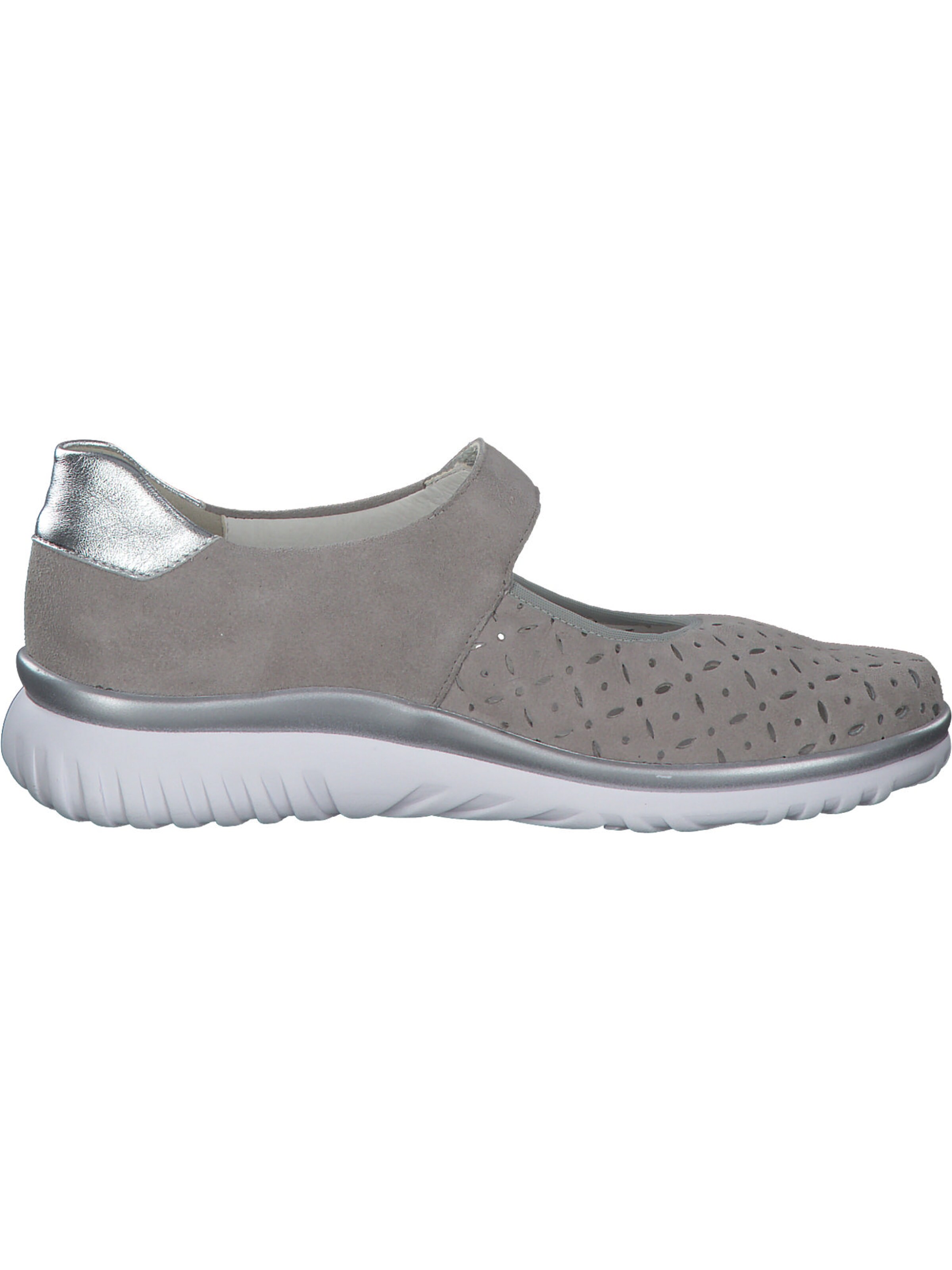 SEMLER Classic Flats 'Lena' in Grey