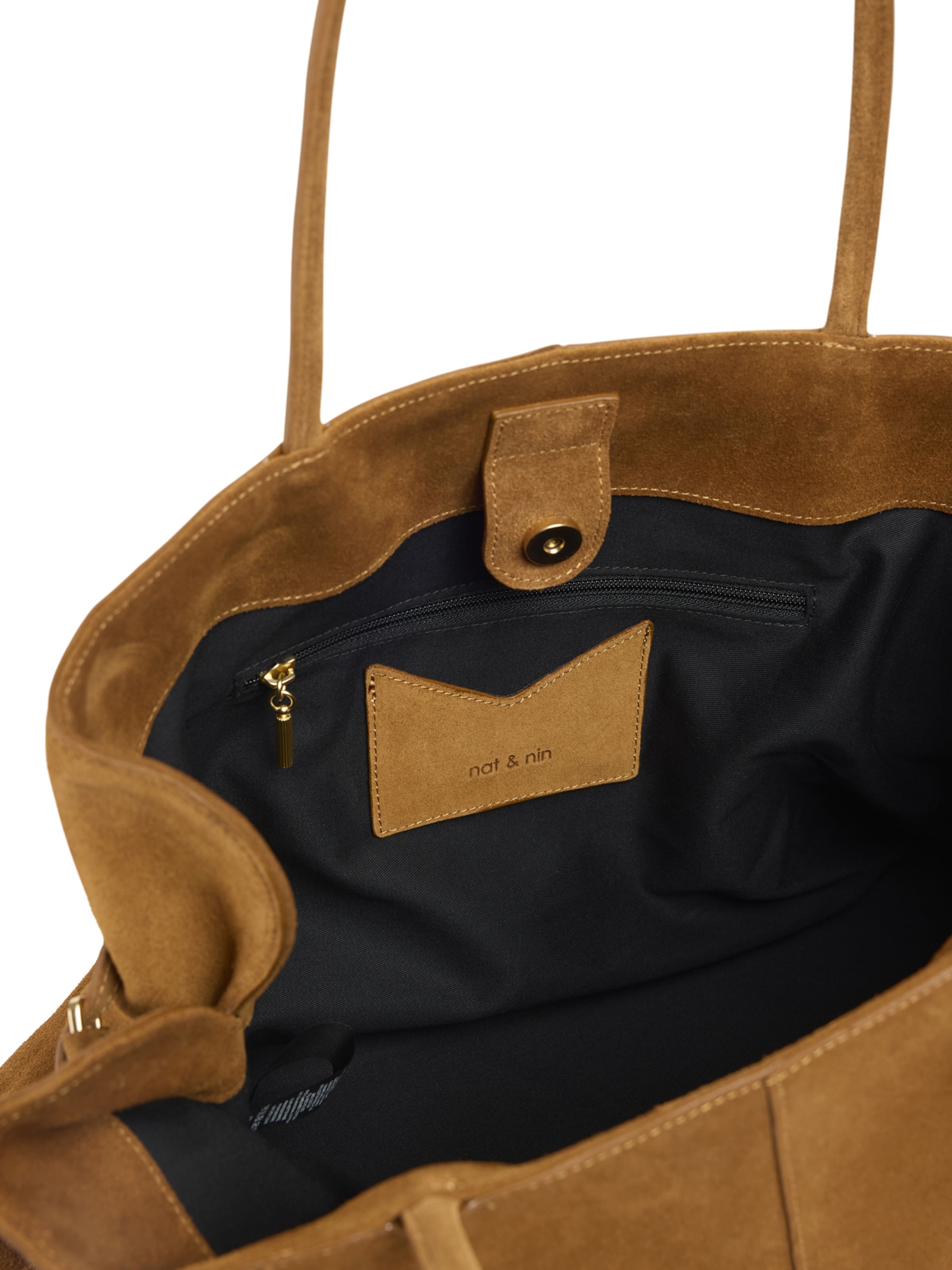 Nat&Nin Shopper in Braun