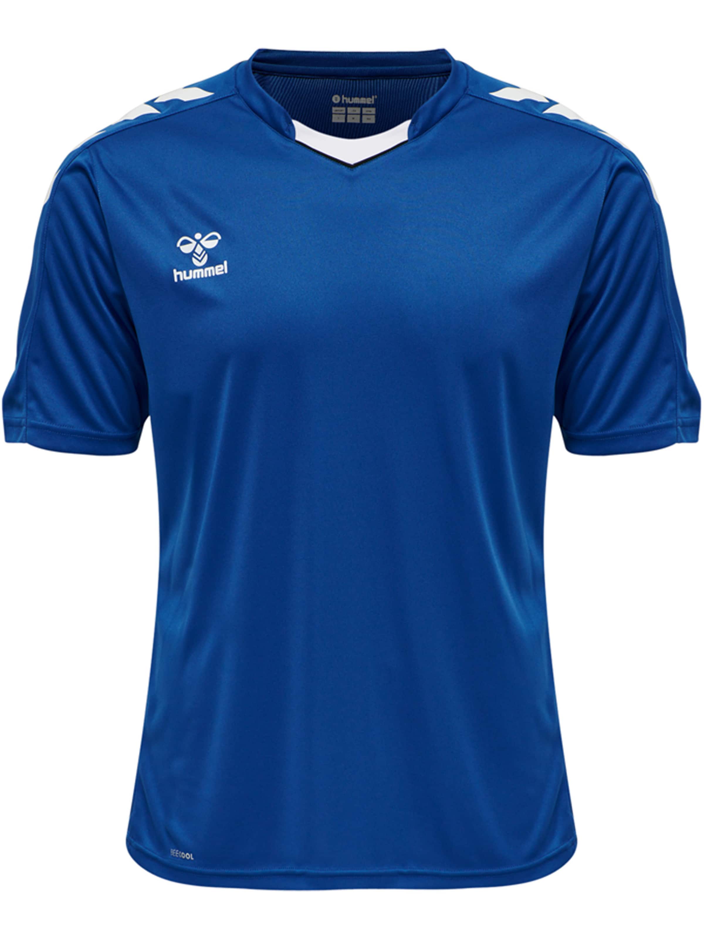 Hummel Αθλητική φανέλα σε μπλε: μπροστά