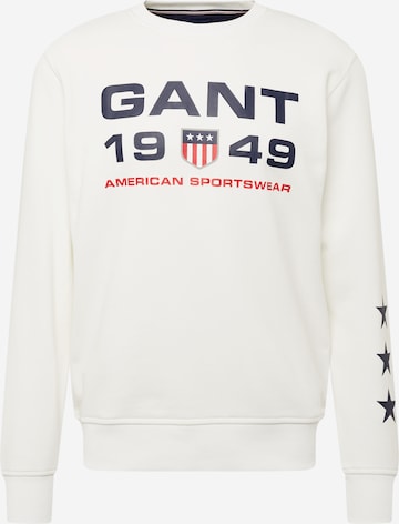 GANT Sweatshirt in Weiß: front