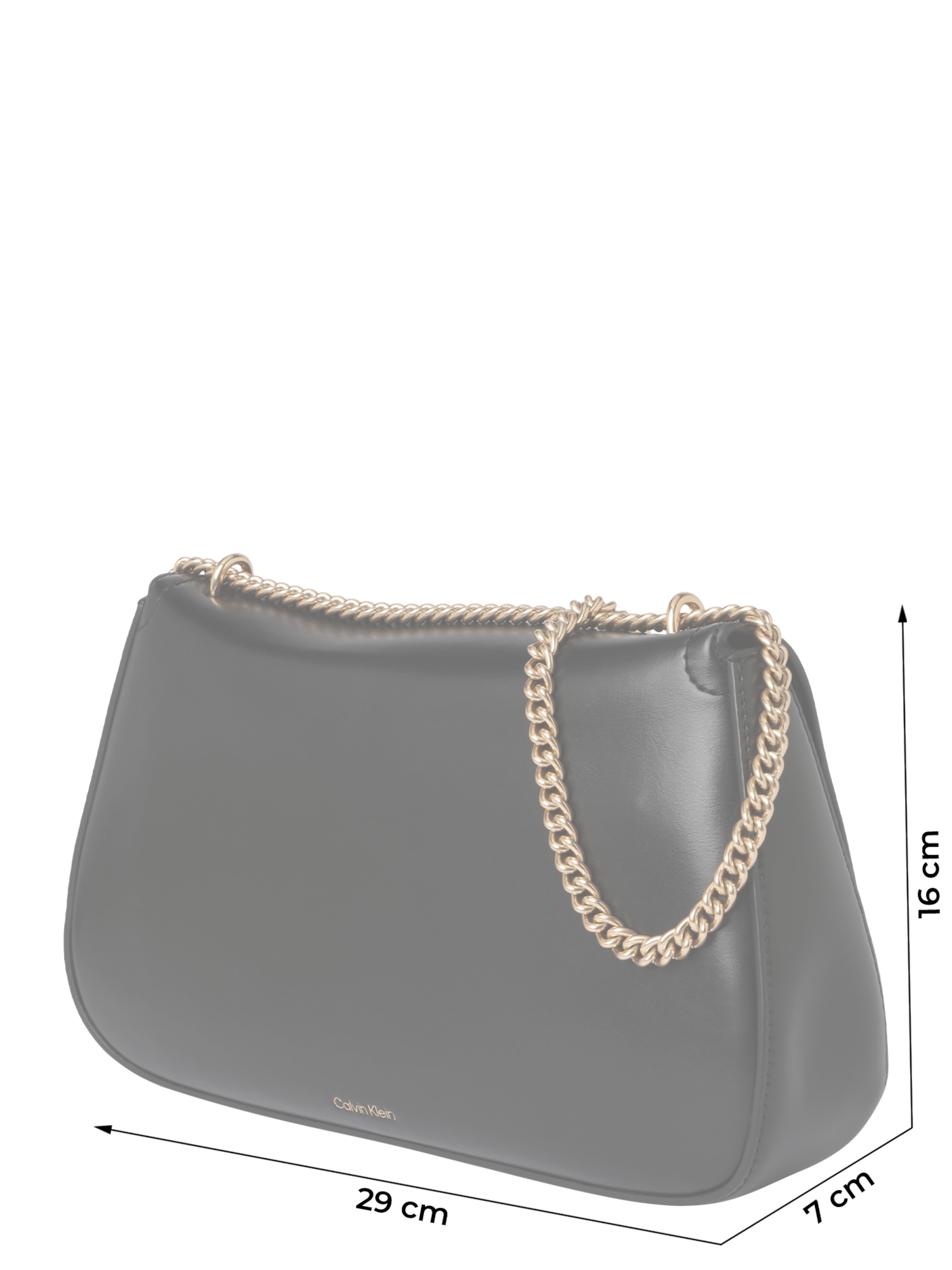 Calvin Klein Наплечная сумка в Черный