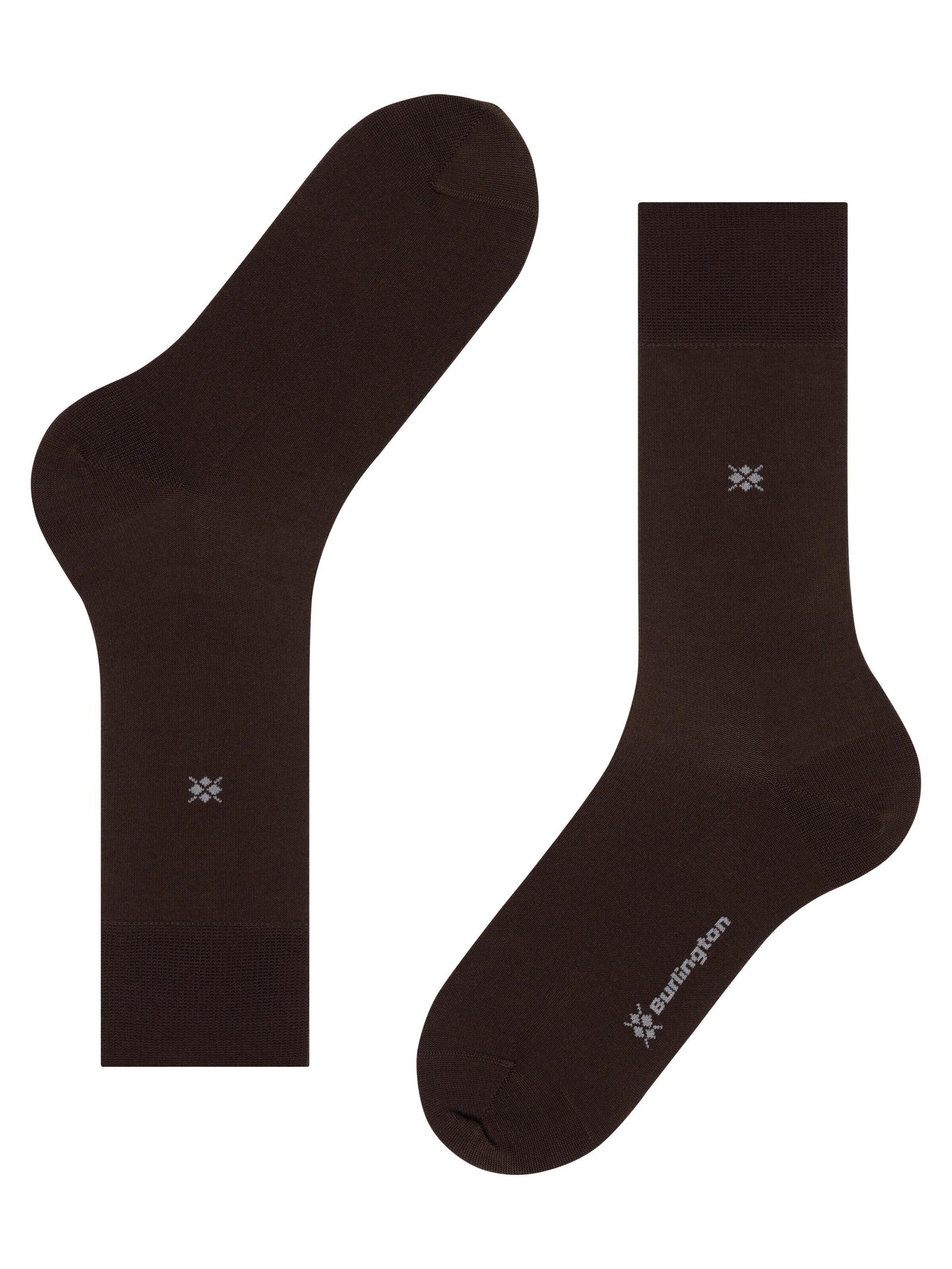 BURLINGTON Socken 'Dublin' in Braun
