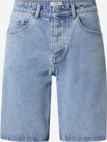 ABOUT YOU x Kevin Trapp Regular Jeans 'Benny' in Blauw: voorkant