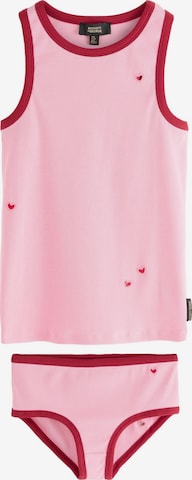 Rockett St George Pyjamashortsit värissä vaaleanpunainen: etupuoli