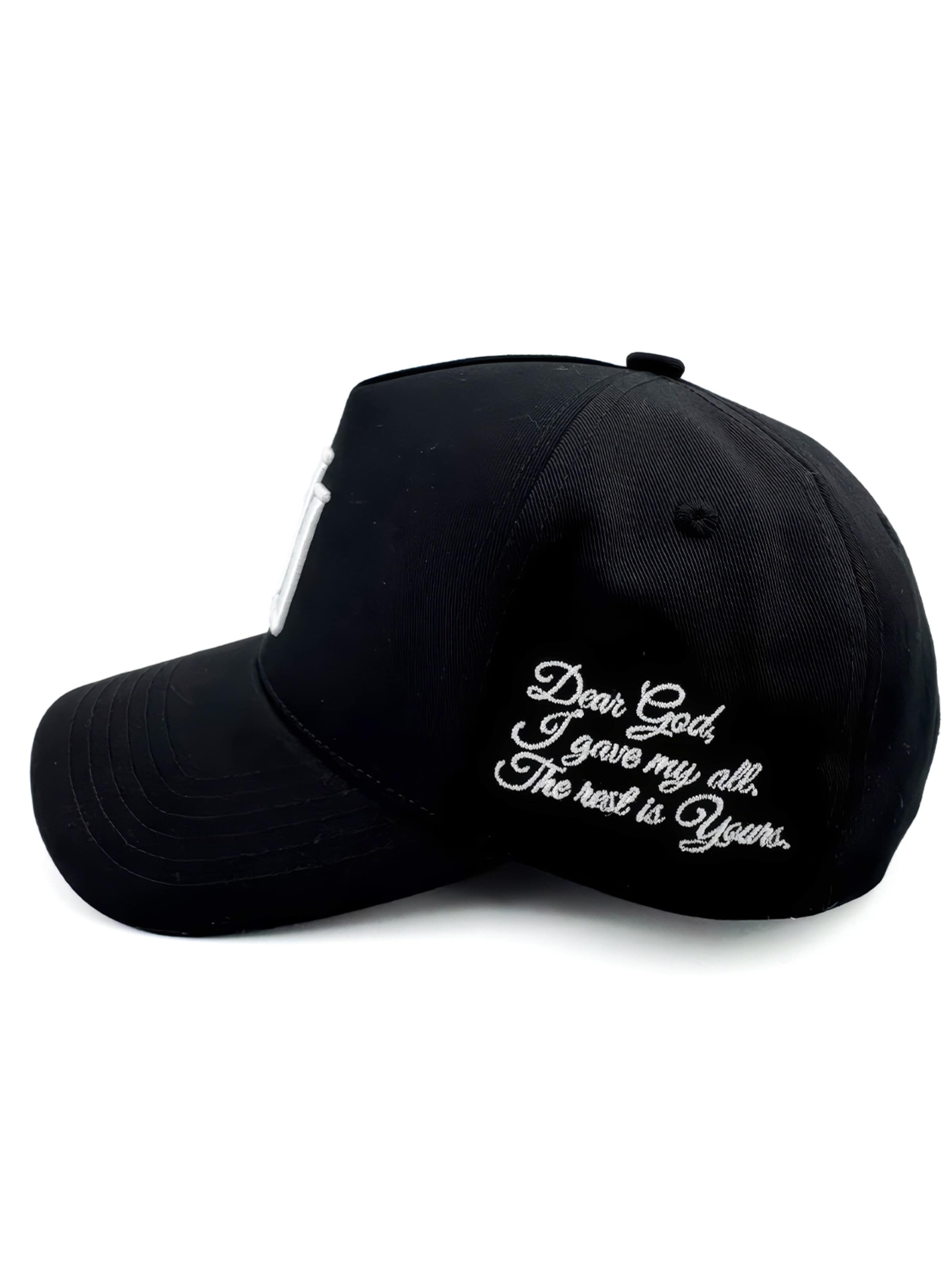 Casquette 'LETTER TO GOD' ATELIER OF FAITH en noir