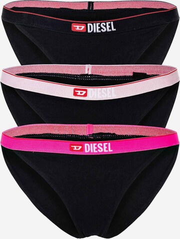 Slip di DIESEL in nero: frontale