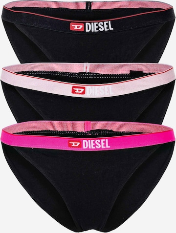 DIESEL Slip in Schwarz: predná strana