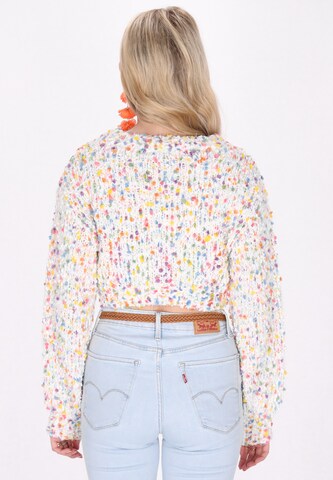 Pull-over IZIA en blanc