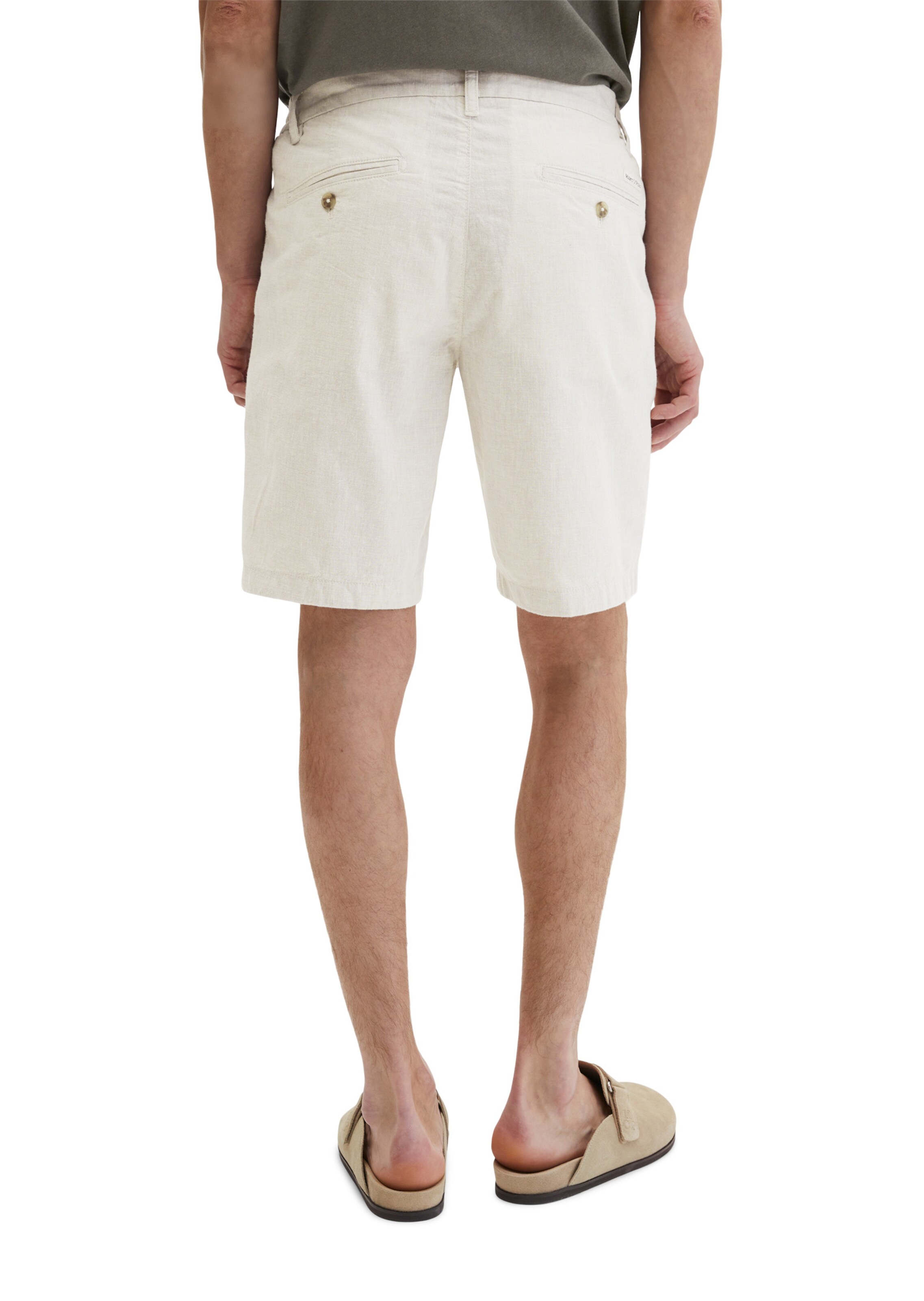 Marc O'Polo Slimfit Broek in Beige
