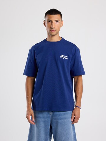 America Today Shirt in Blue: front