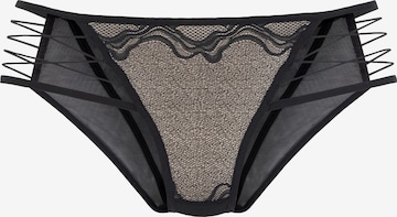 JETTE - Cueca 'Tanga' em preto: frente