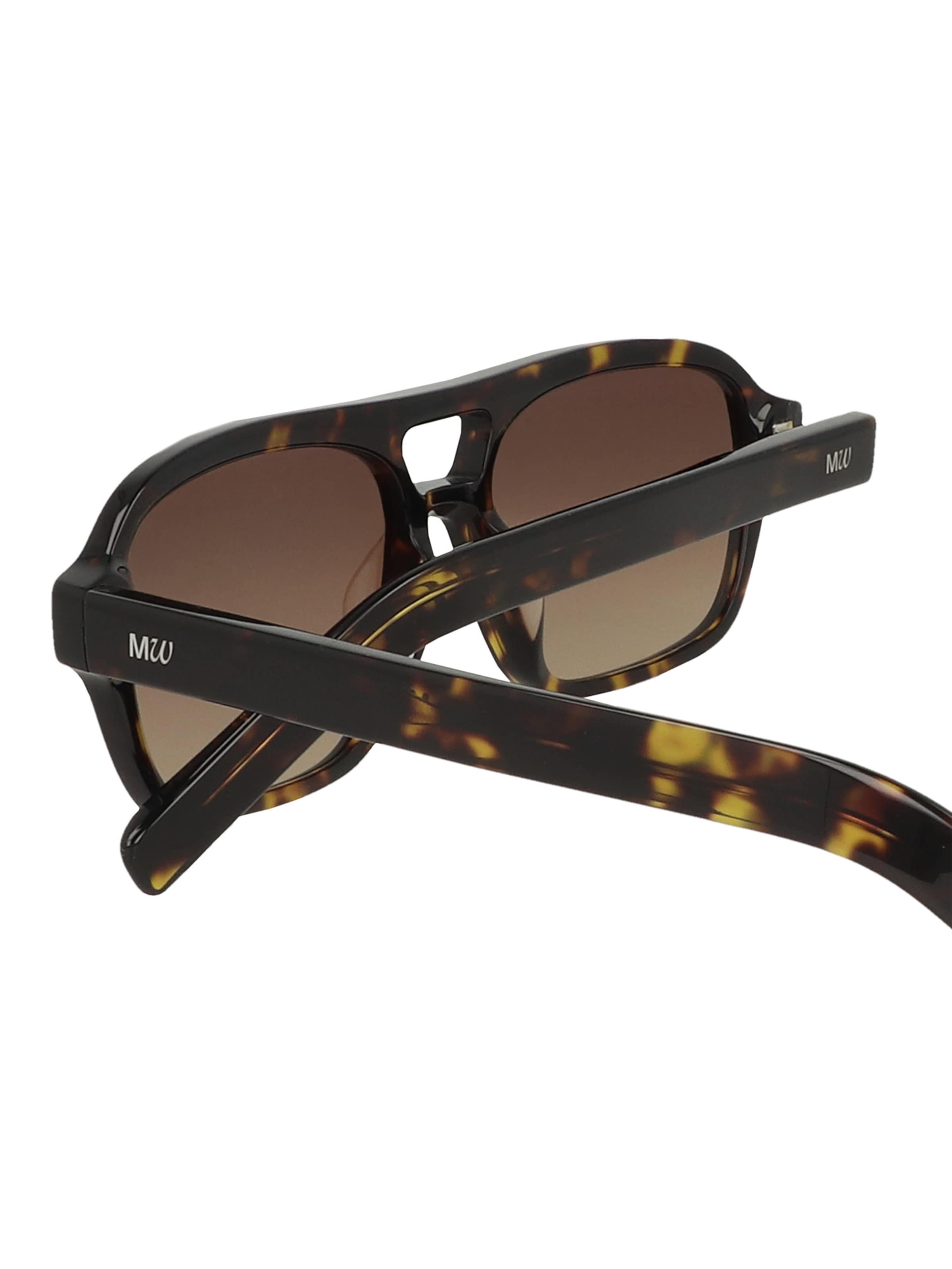 Lunettes de soleil MessyWeekend en marron