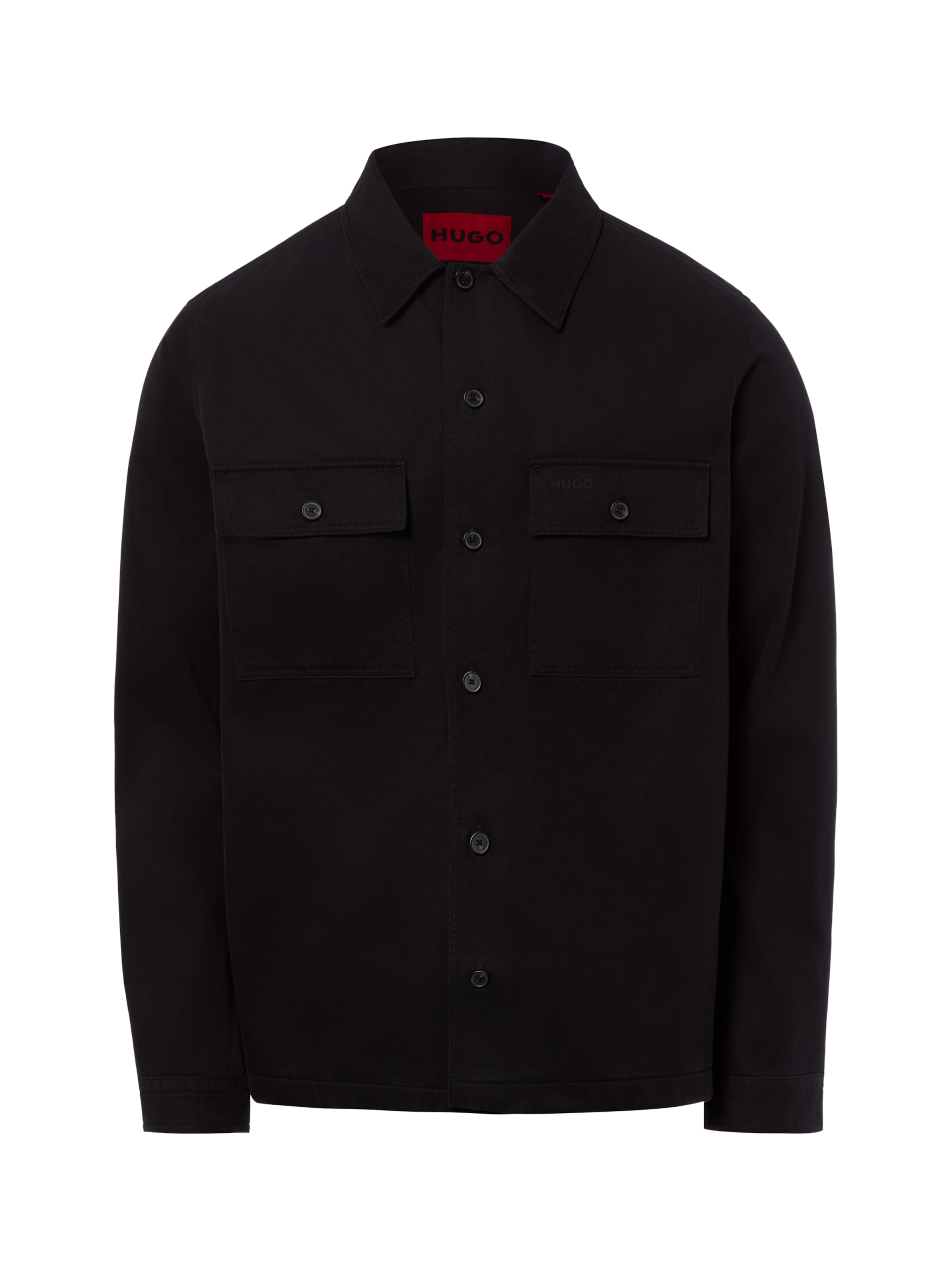 HUGO Button Up Shirt 'Epoido' in S in Black, Item view
