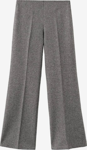 MANGO Wide Leg Hose 'Piper' in Grau: Vorderseite