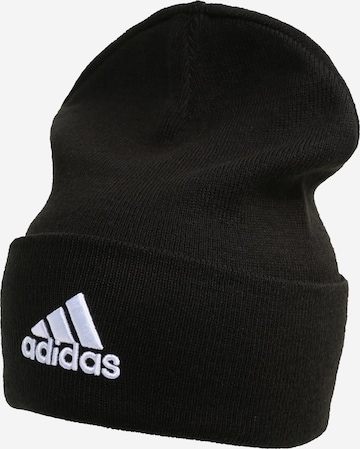 ADIDAS SPORTSWEAR Athletic Hat in Black: front