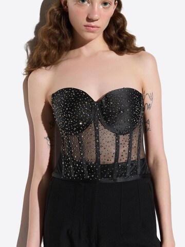 No Matter What Top in Schwarz