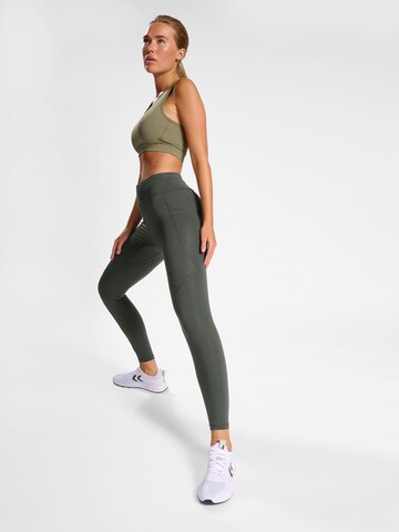 Newline Skinny Sports trousers 'BEAT' in Green
