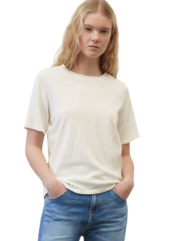 T-shirt Marc O'Polo DENIM en blanc : devant