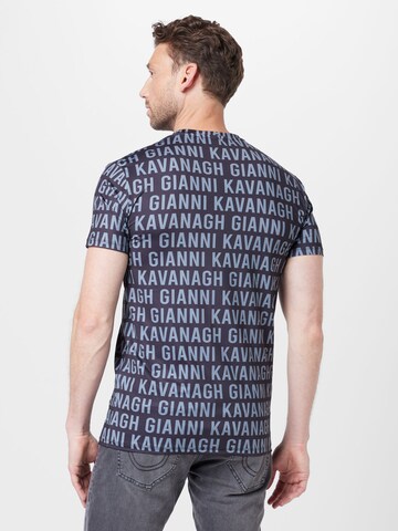 Tricou 'Typo' de la Gianni Kavanagh pe albastru