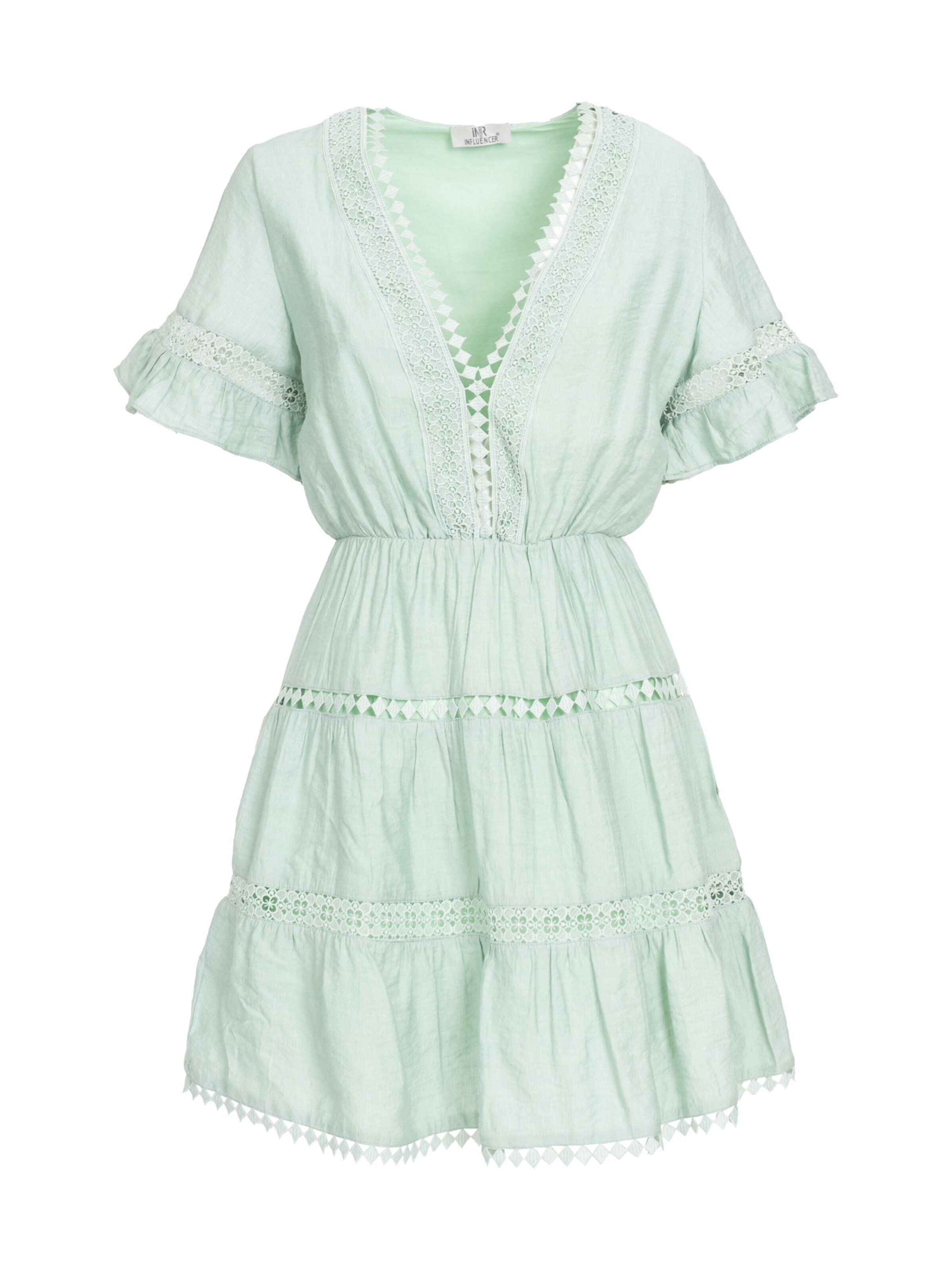 Influencer Kleit, värv sinine: eest vaates