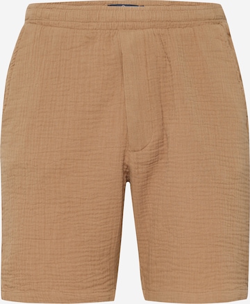 Kronstadt - regular Pantalón 'Stanley' en marrón: frente