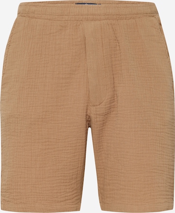 Kronstadt Regular Pants 'Stanley' in Brown: front