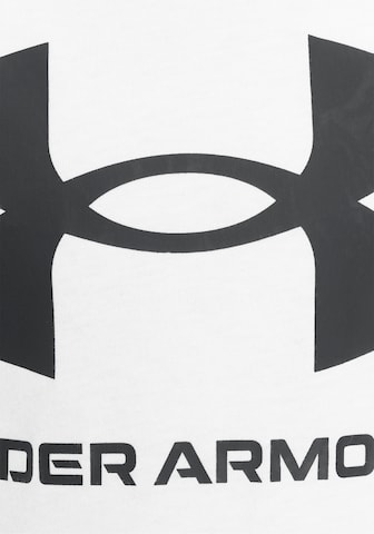 UNDER ARMOUR Λειτουργικό μπλουζάκι σε λευκό