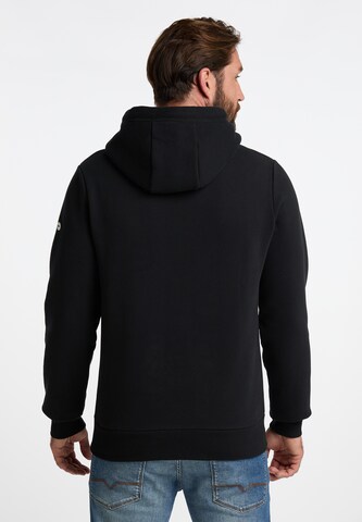 DreiMaster MaritimSweater majica 'Kilata' - crna boja