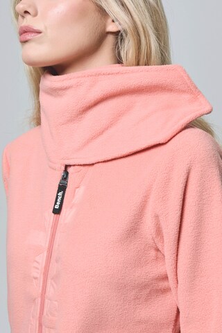 BENCH Fleece Jacket in Orange