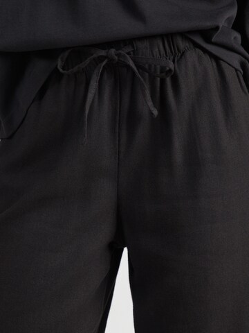 ONLY Široke hlačnice Hlače 'ONLGOA' | črna barva