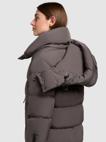 khujo Wintermantel 'Holly' in Grau