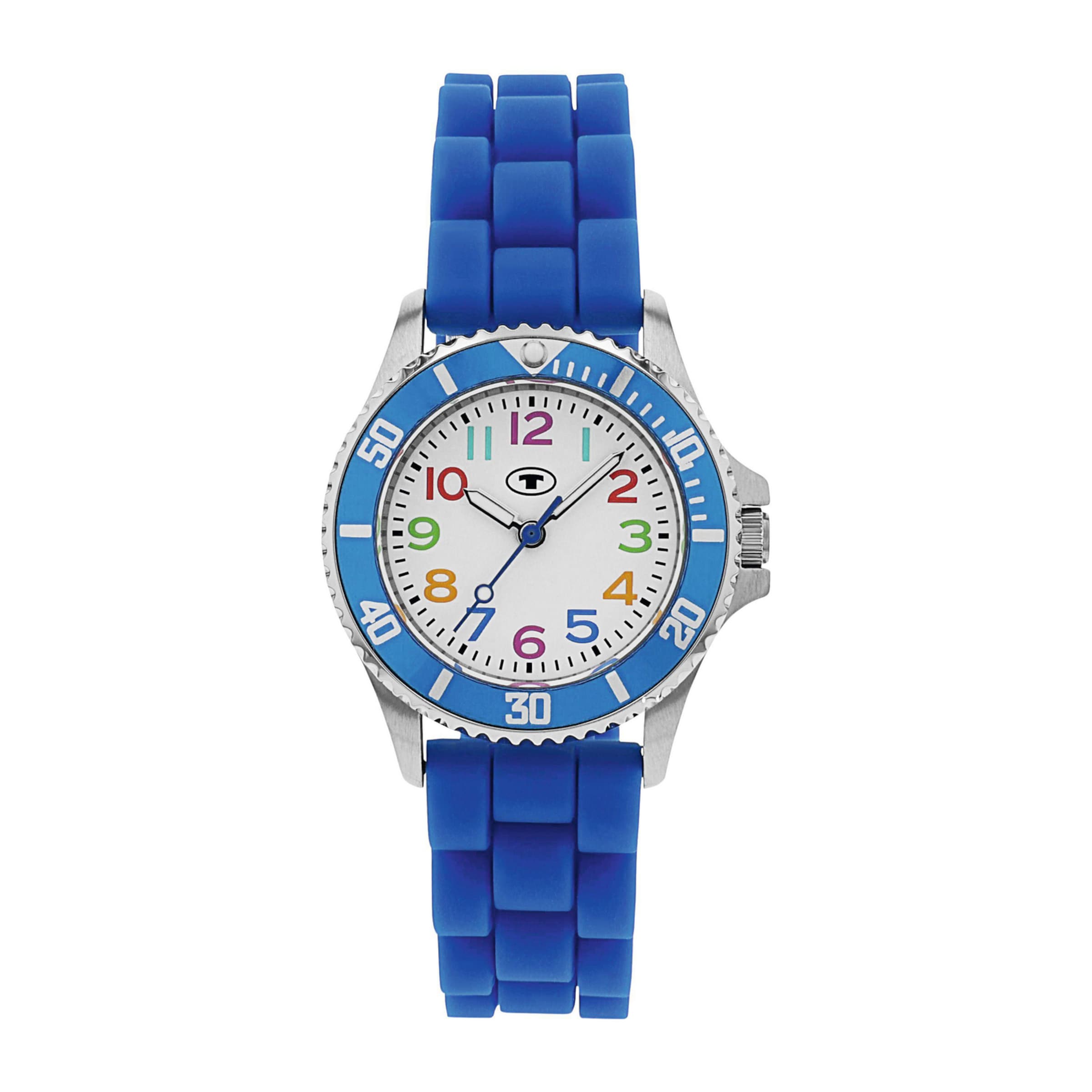 TOM TAILOR Watch in Blue: front