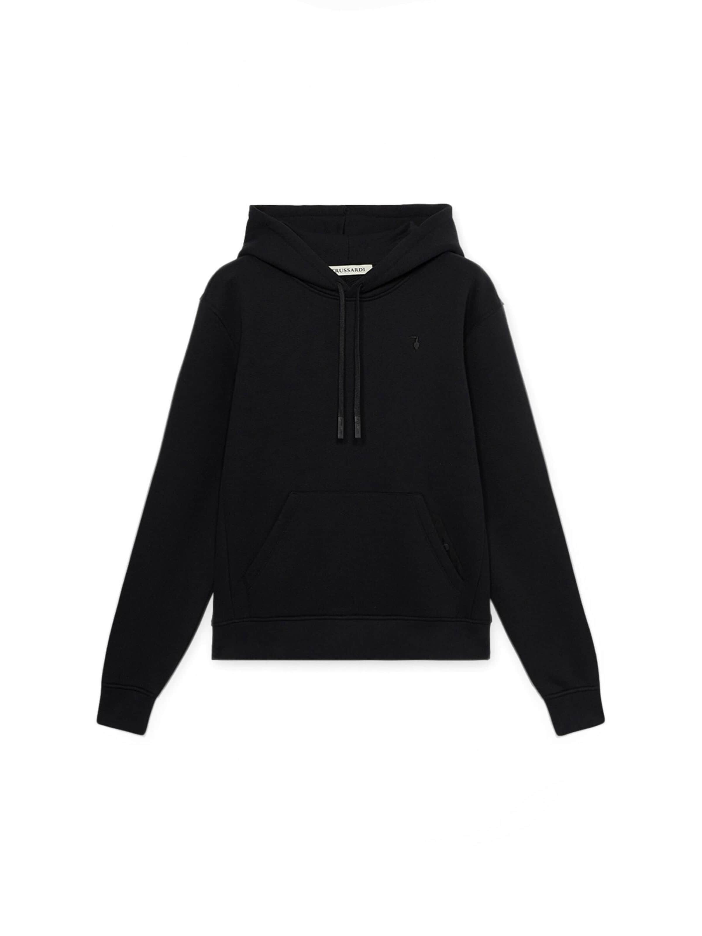 Trussardi Sweatshirt‌‌‌‌‌‌‌‌‌‌ in Schwarz: Vorderseite