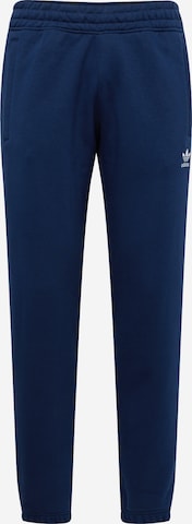 Effilé Pantalon 'Essential' ADIDAS ORIGINALS en bleu : devant