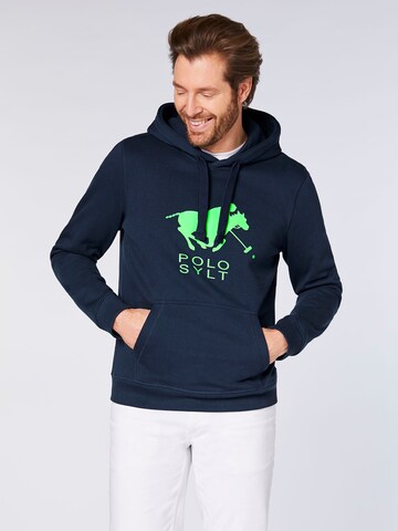 Polo Sylt Sweatshirt in Blue: front