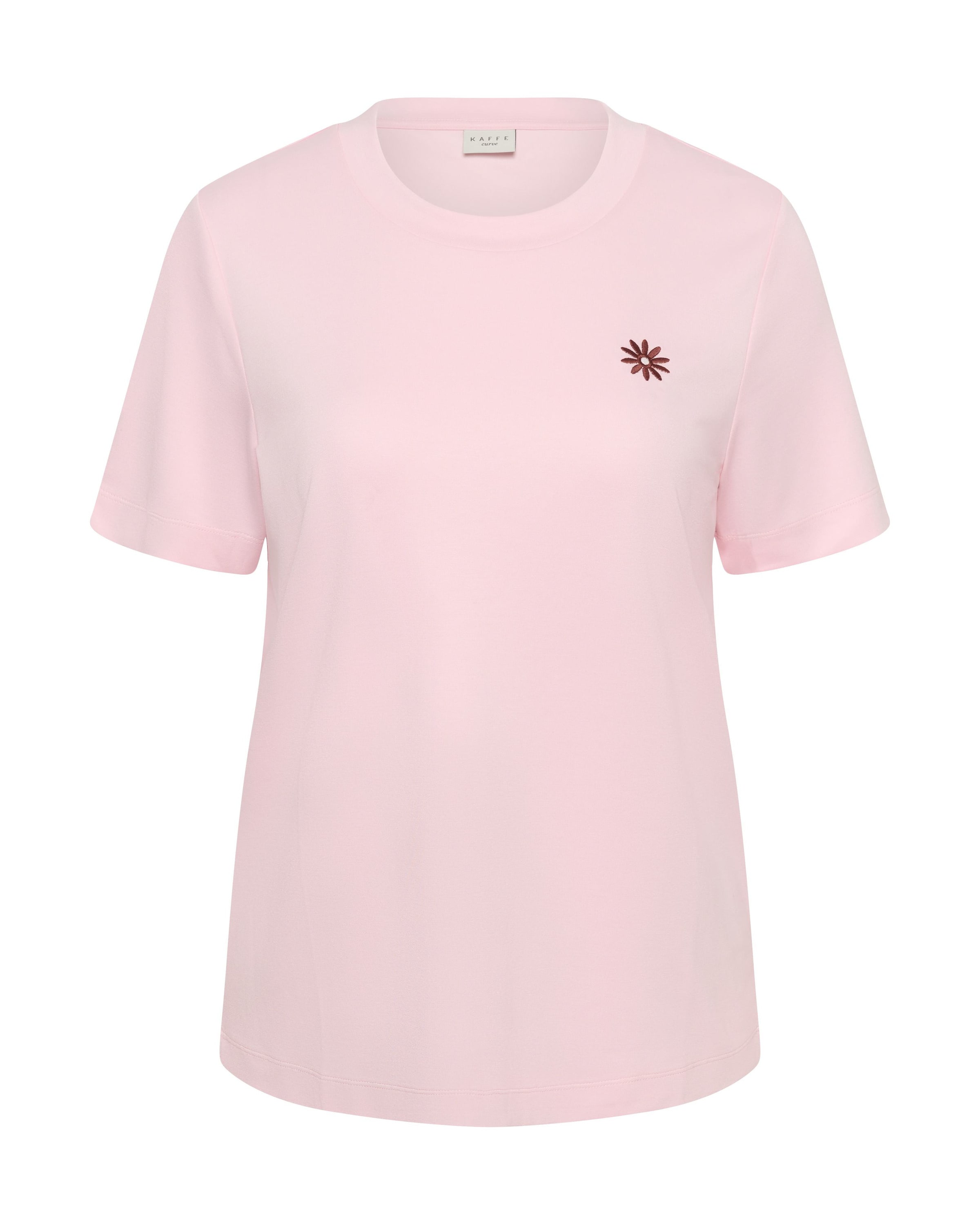 KAFFE CURVE Camisa 'KCAnnia' em cor-de-rosa, Vista do artigo