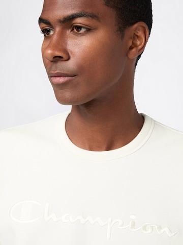 Sweat-shirt Champion Authentic Athletic Apparel en blanc