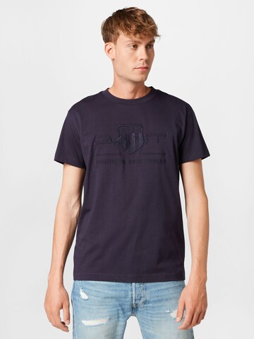 GANT Shirt in Blauw: voorkant