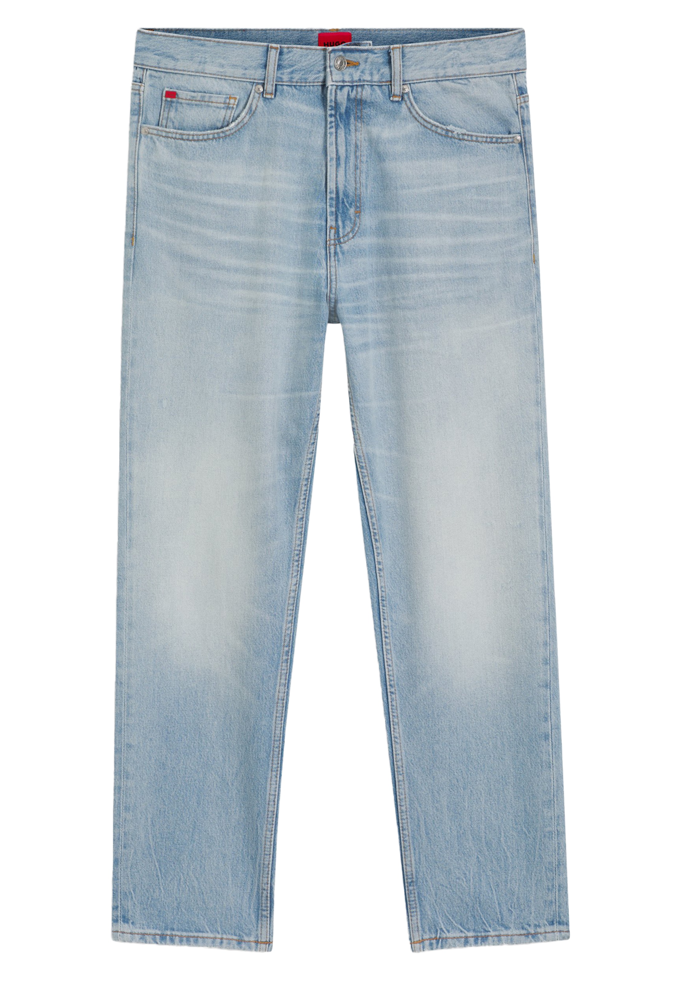 HUGO Tapered Jeans 'Hugo' in Blue: front