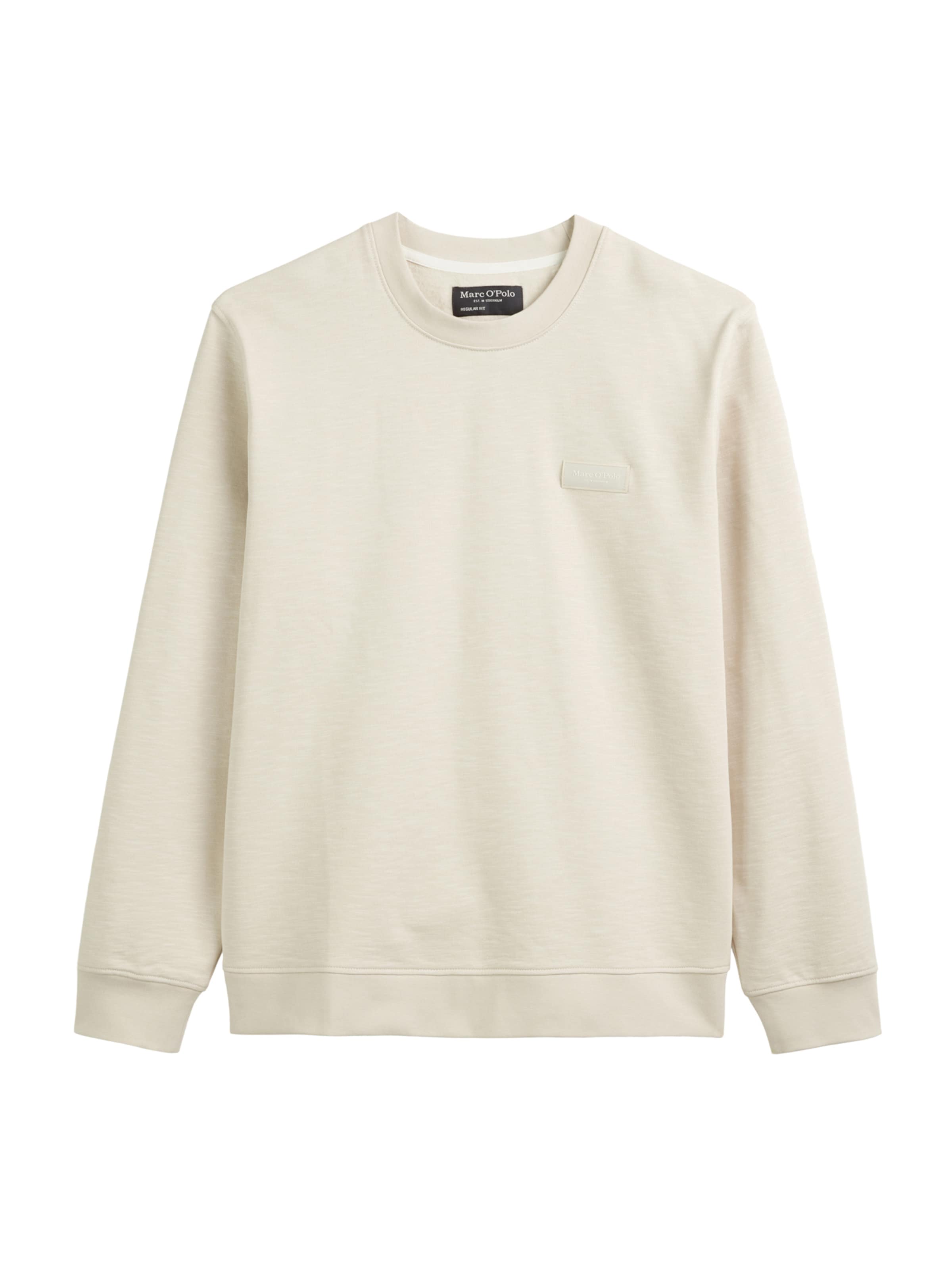 Marc O'Polo Sweatshirt in Beige: front