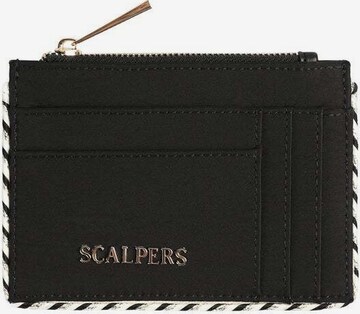 Scalpers Wallet in Black: front