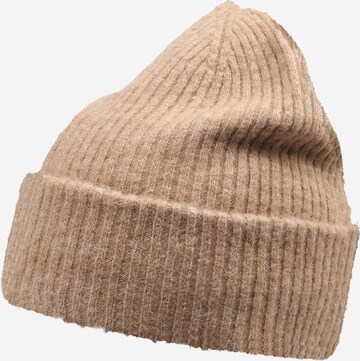 SELECTED FEMME Beanie 'Linna-Mia' in Beige: front