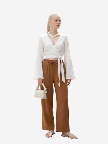 My fashion - Calças em castanho: frente