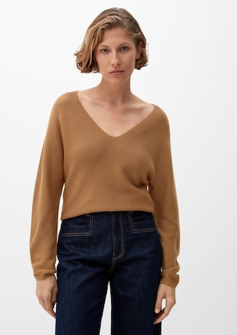 s.Oliver Pullover in Braun: predná strana