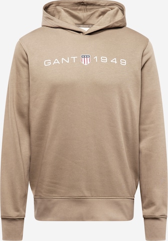 GANT Sweatshirt in Beige: front