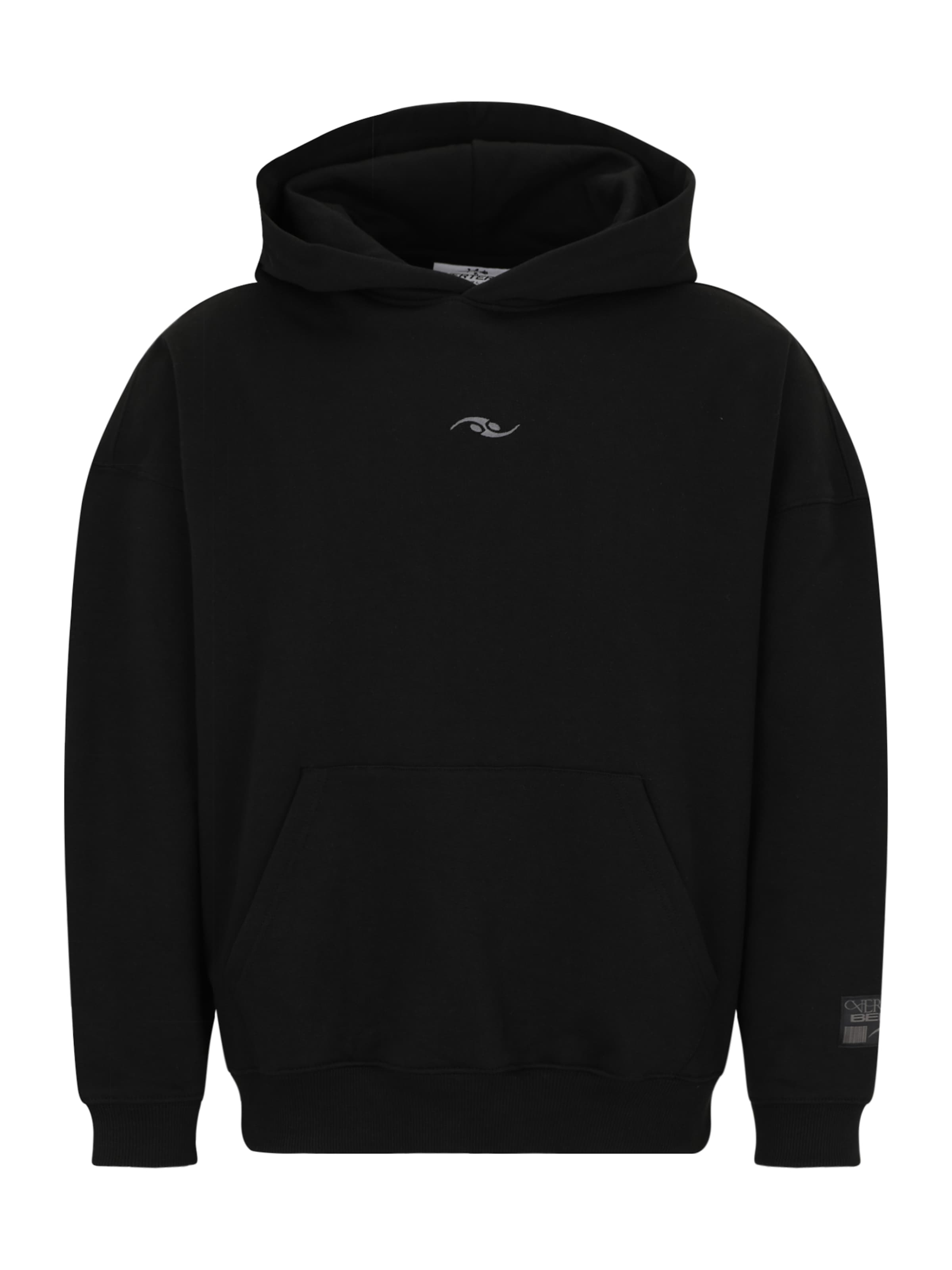 Sweat-shirt 'TRANSCENDENCE' Vertere Berlin en noir : devant